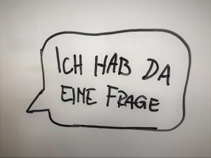 Ich hab da ne Frage